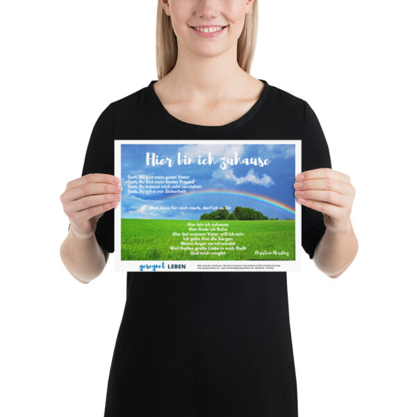 Poster PS1002 - Hier bin ich zuhause – Bild 2