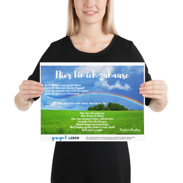 Poster PS1002 - Hier bin ich zuhause – Bild 3